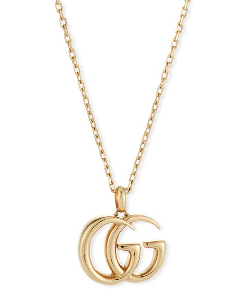 gucci men's gold necklace with pendant|gucci men's necklace sale.